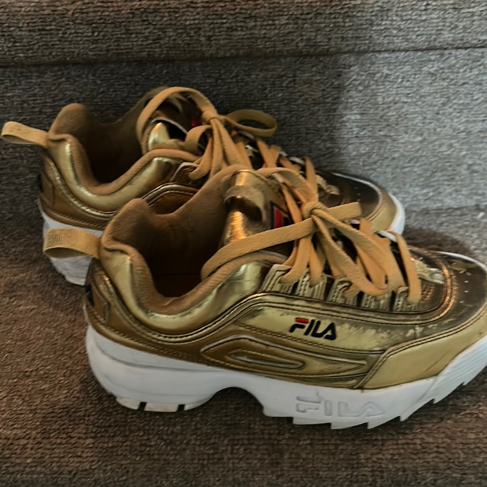 Gold Fila Women